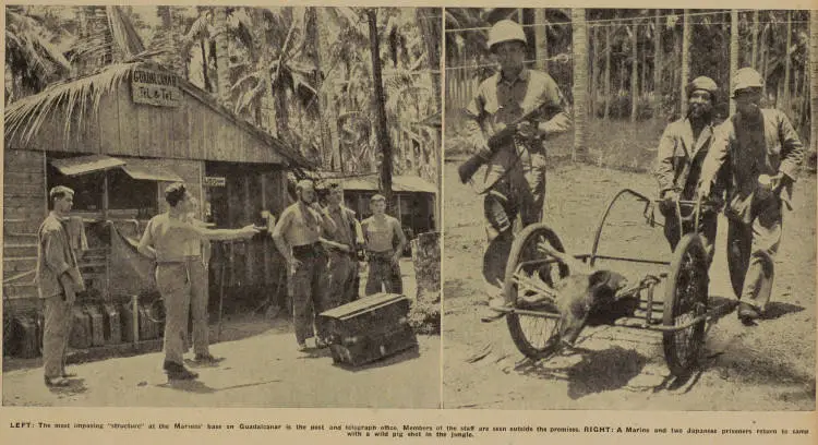 Brilliant American naval success in Solomons paves way to ultimate land victory on Guadalcanal