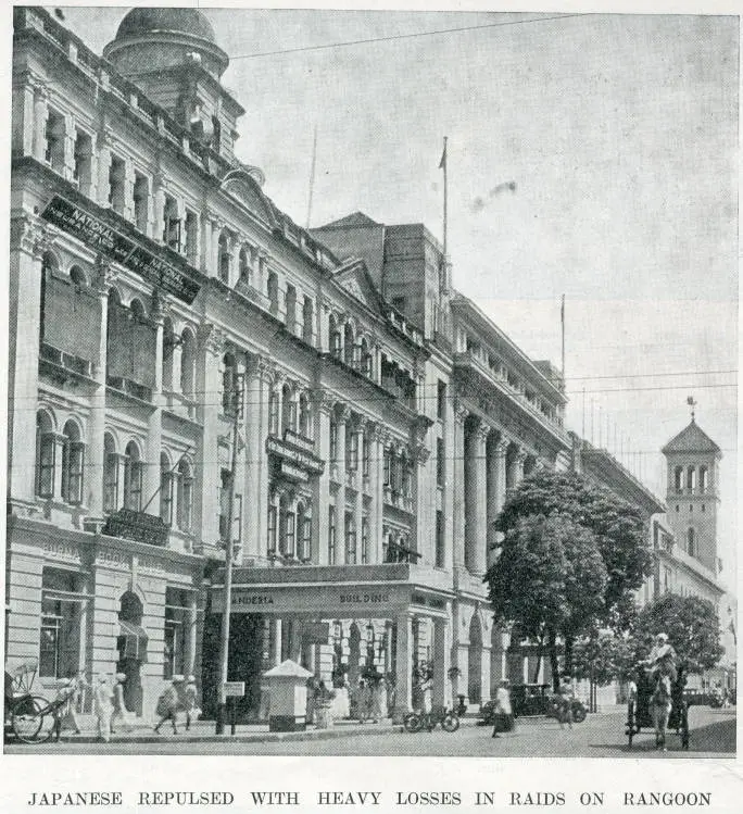 Japanese repulsed with heavy losses in raids on Rangoon