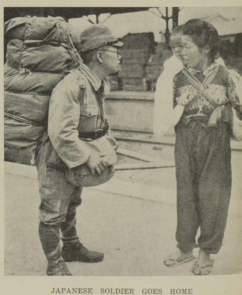 Japanese soldier goes home
