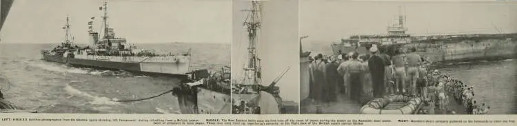 Photos of the Gambia's naval war in the Pacific