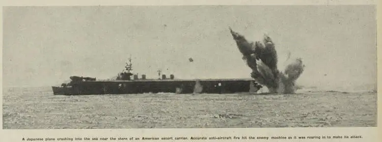 Fighting near Okinawa