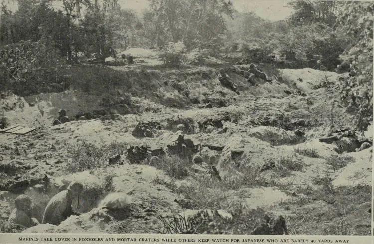 The American invasion of Saipan