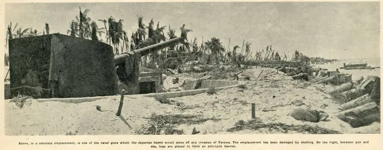 Americans strike hard in Central Pacific with landings on strongly-defended Gilbert Islands