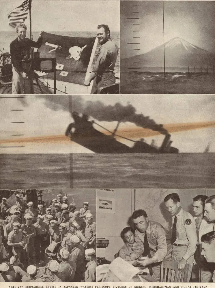 American submarines cruise in Japanese waters