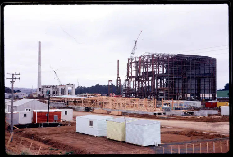 Pulp and paper mill at Kawerau, 1968 Record DigitalNZ