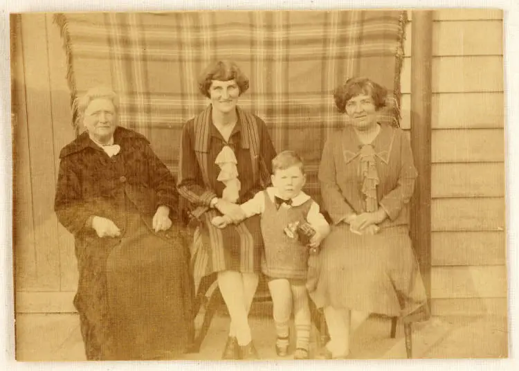 Four generations of the Fortzer family