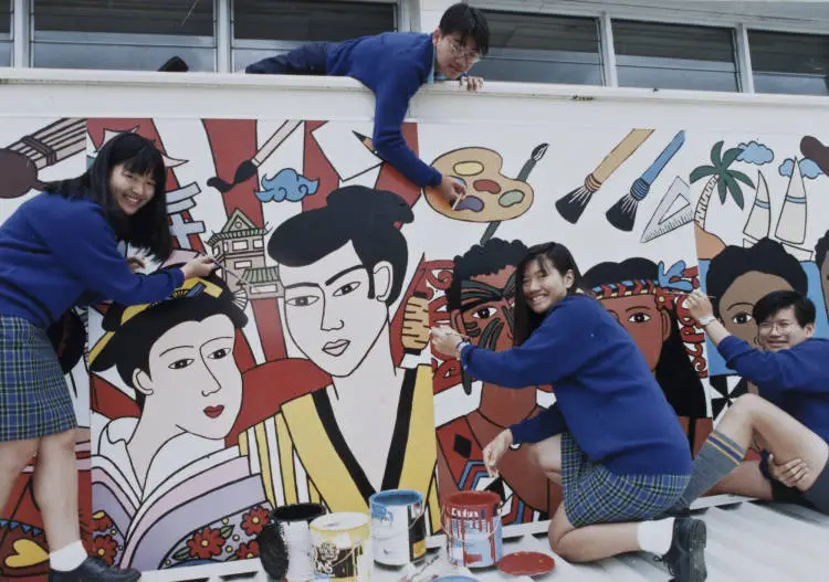 Talented quartet, Manurewa, 1992