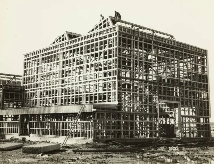 'Tech block coming on', Ōtara, 1969