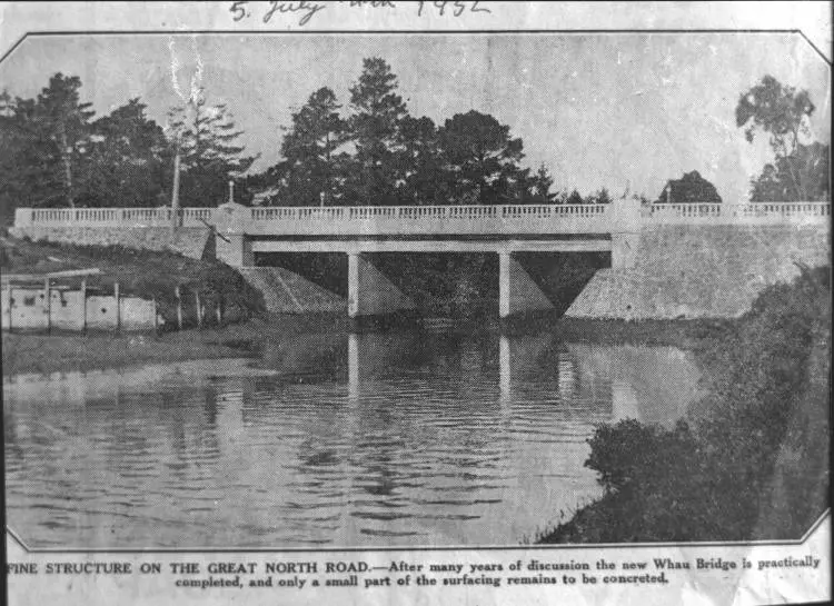 Whau bridge and breastwork, New Lynn. | Record | DigitalNZ