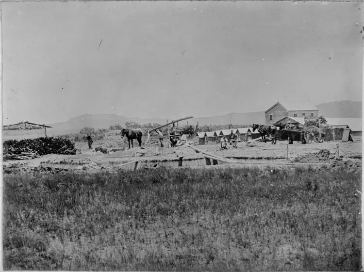 Paeroa brickyard. Record DigitalNZ