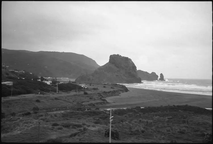 Lion Rock From North Piha. 