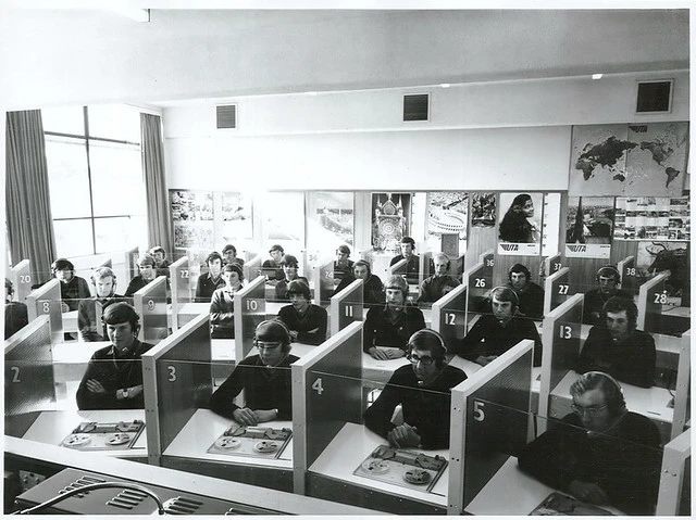 Language Laboratory at Auckland Grammar School