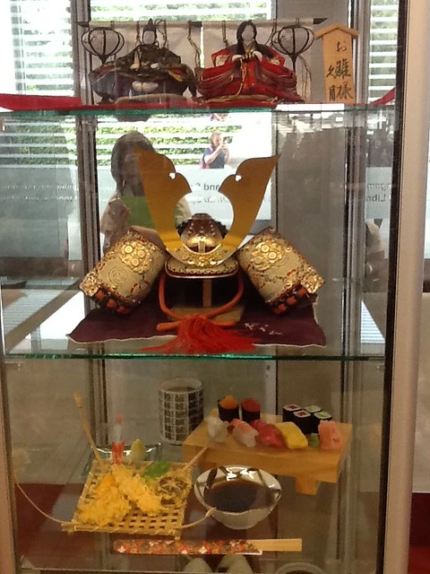 Japanese Display at Upper Riccarton Library
