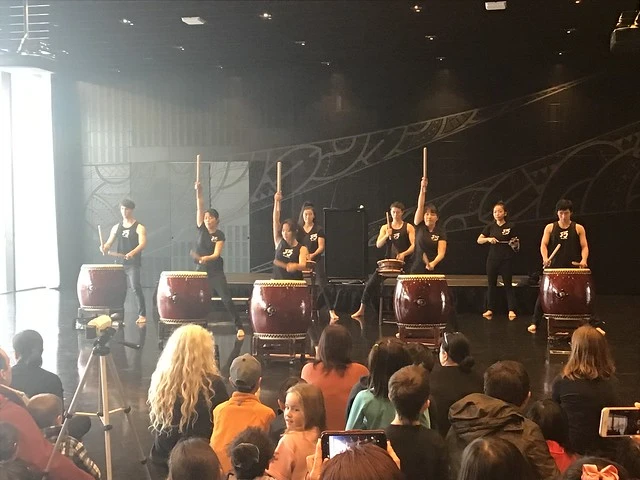 Takumi Japanese Drummers at TūrangaTakumi Japanese Drummers at Tūranga