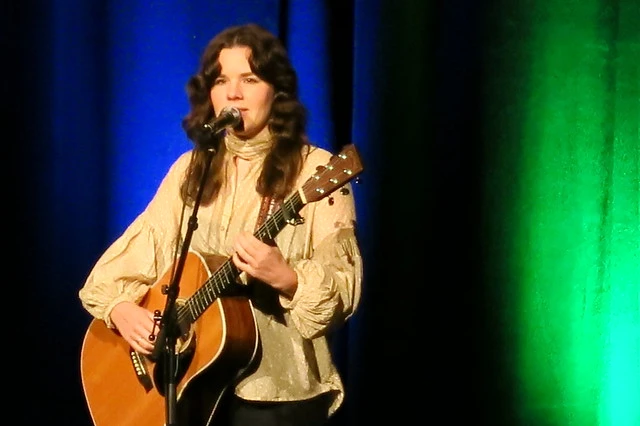 Hollie Fullbrook "Tiny Ruins" at WORD Christchurch The stars are on fire gala