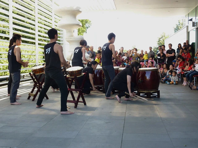 Takumi Japanese drummers - Chinese Lunar New Year festivities at Upper Riccarton Library