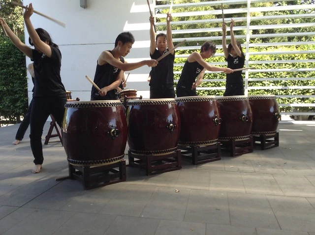 Takumi Japanese drummers - Chinese Lunar New Year festivities at Upper Riccarton Library