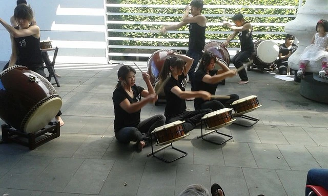 Takumi Japanese drummers - Chinese Lunar New Year festivities at Upper Riccarton Library