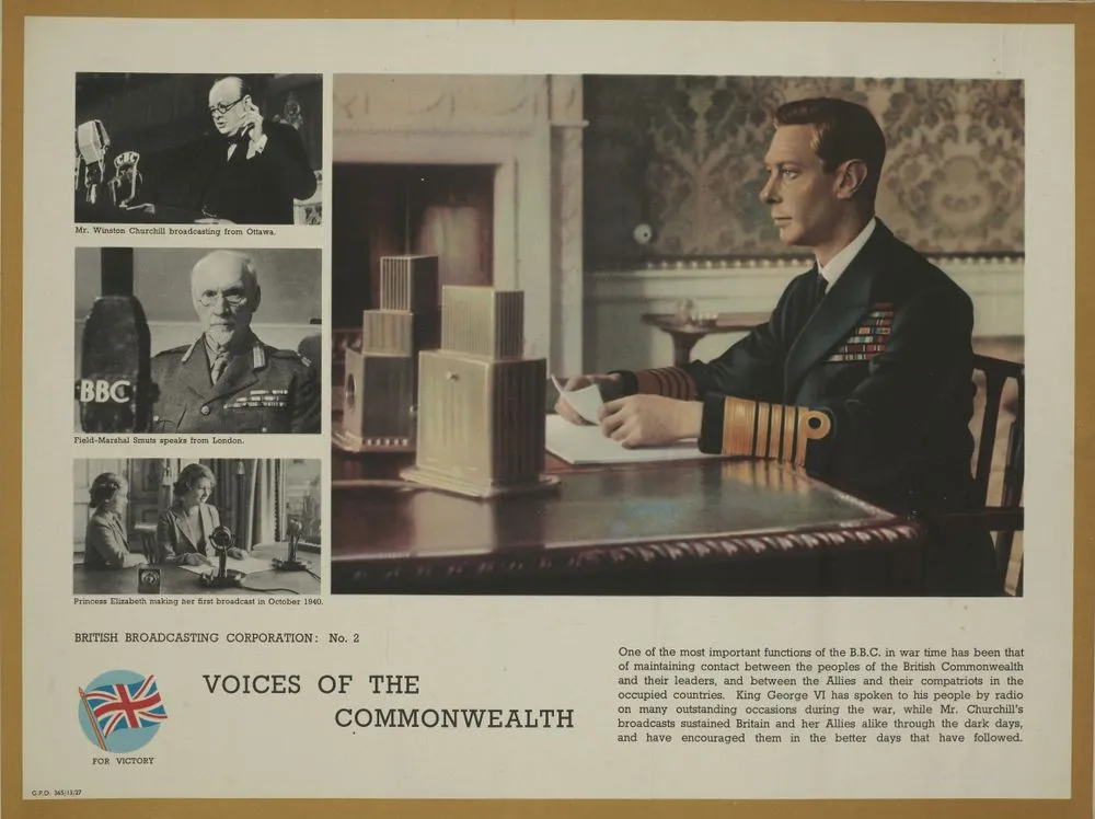 Poster, 'Voices of the Commonwealth'