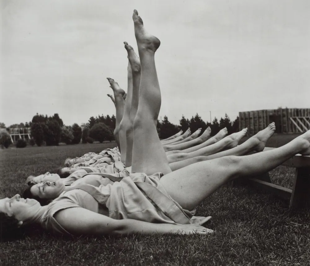 Trainee physical education teachers, March 1944. From the portfolio: PhotoForum - John Pascoe