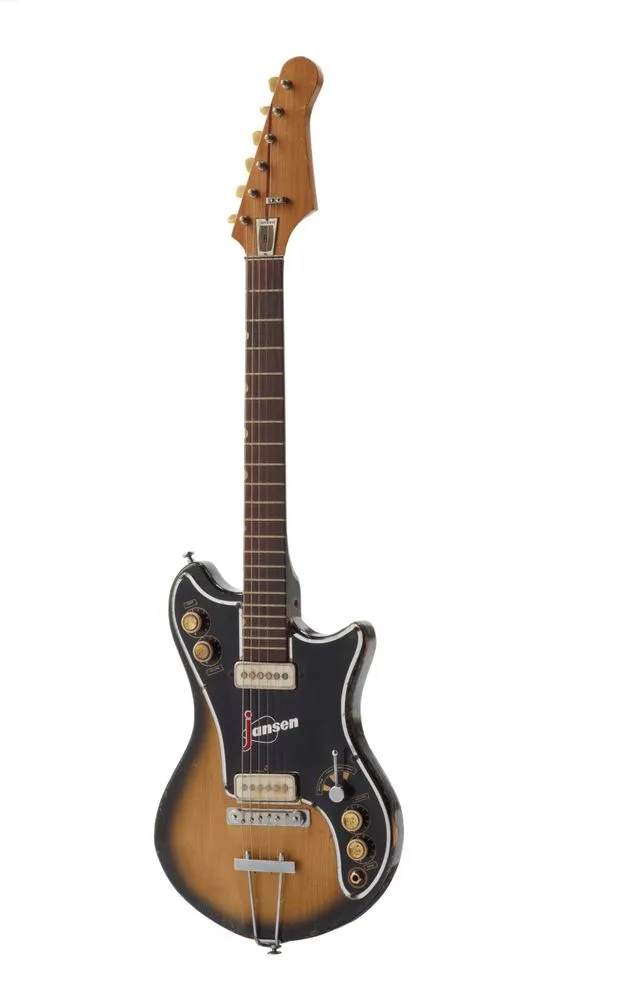 Jansen guitar, Jazzman II model Record DigitalNZ
