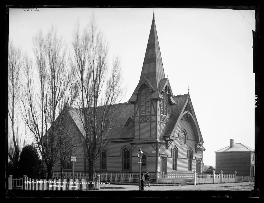 Presbyterian Church, Sydenham, Christchurch Record DigitalNZ