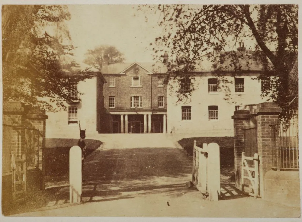 Entrance to Musketry, Hythe, Kent