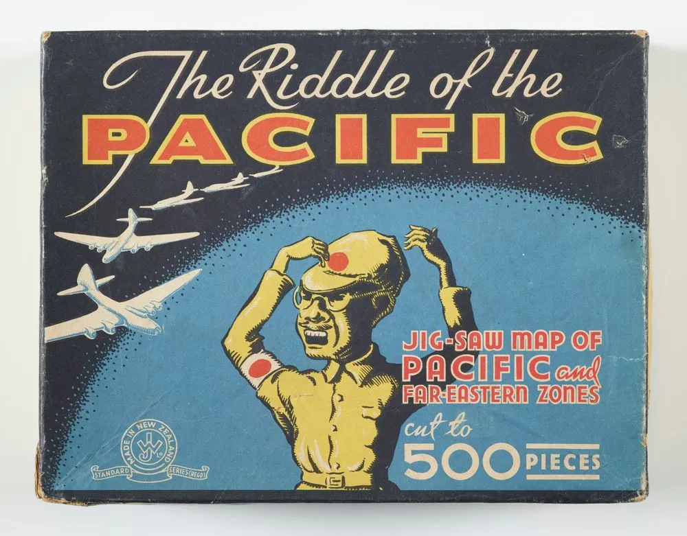 Jigsaw puzzle, 'The Riddle of the Pacific'