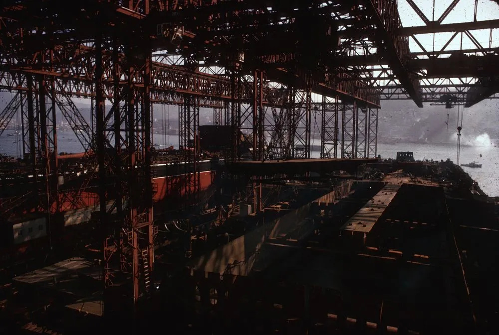 Japan series: shipyard