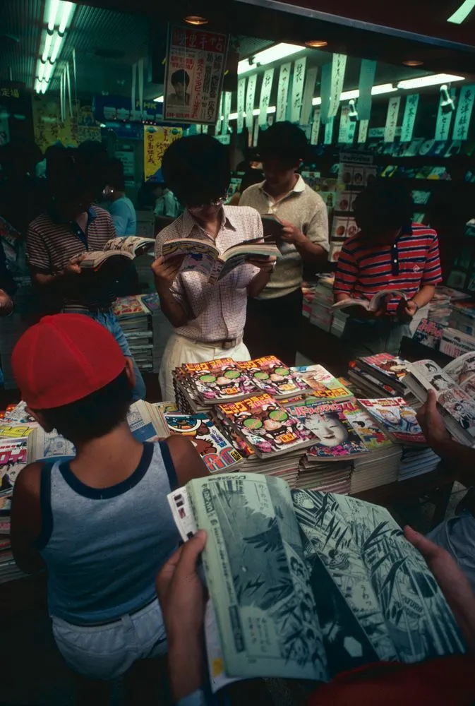 Japan series: book shop