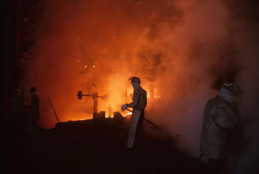 Japan series: steel mill