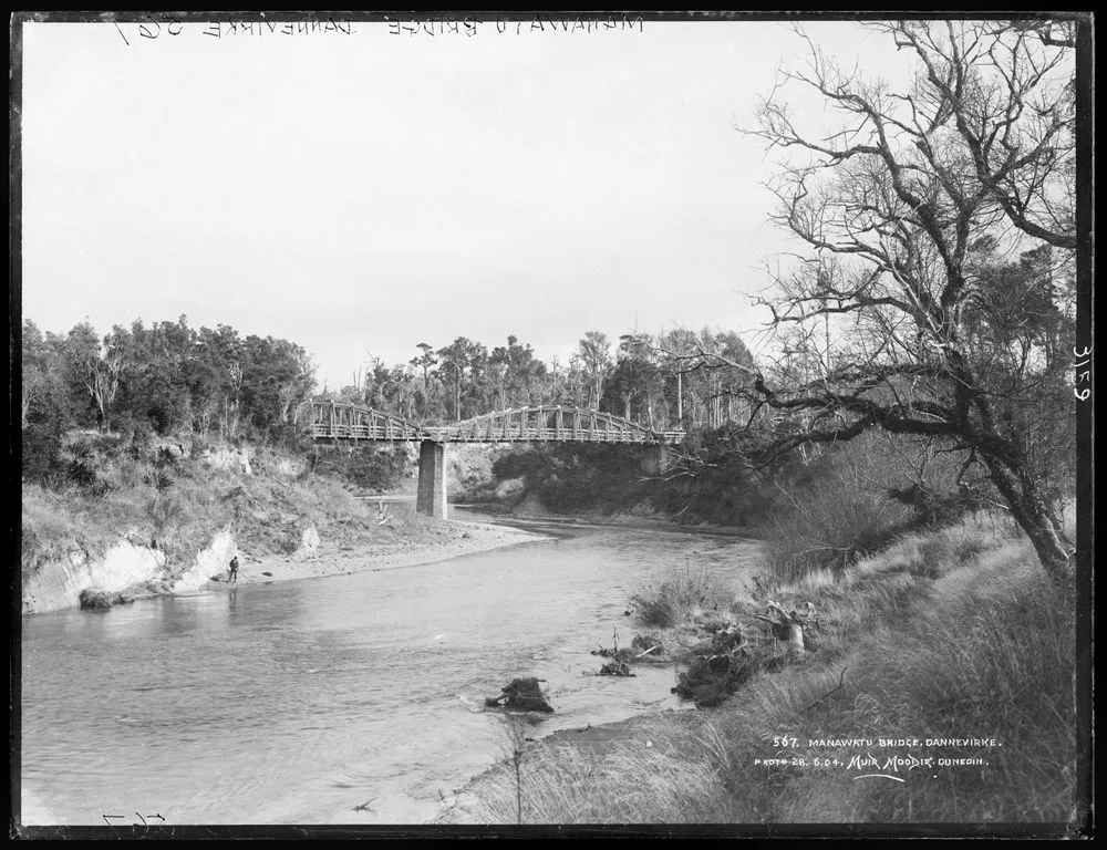 Manawatu Bridge, Dannevirke Record DigitalNZ