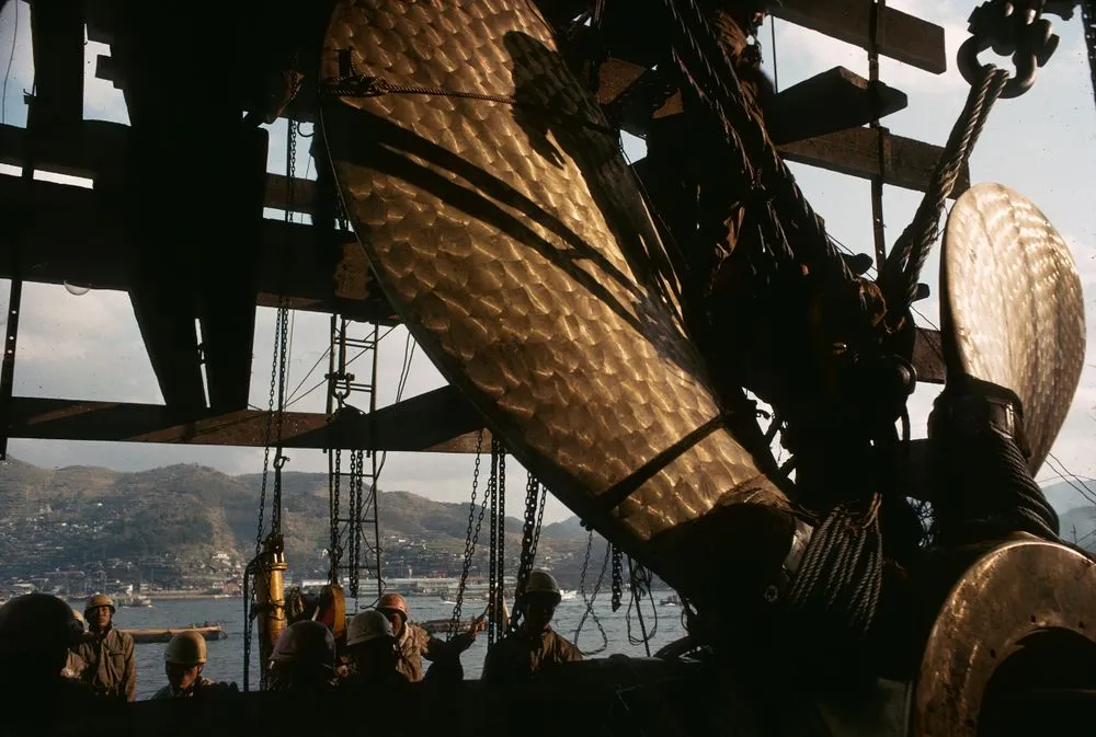 Japan series: shipyard