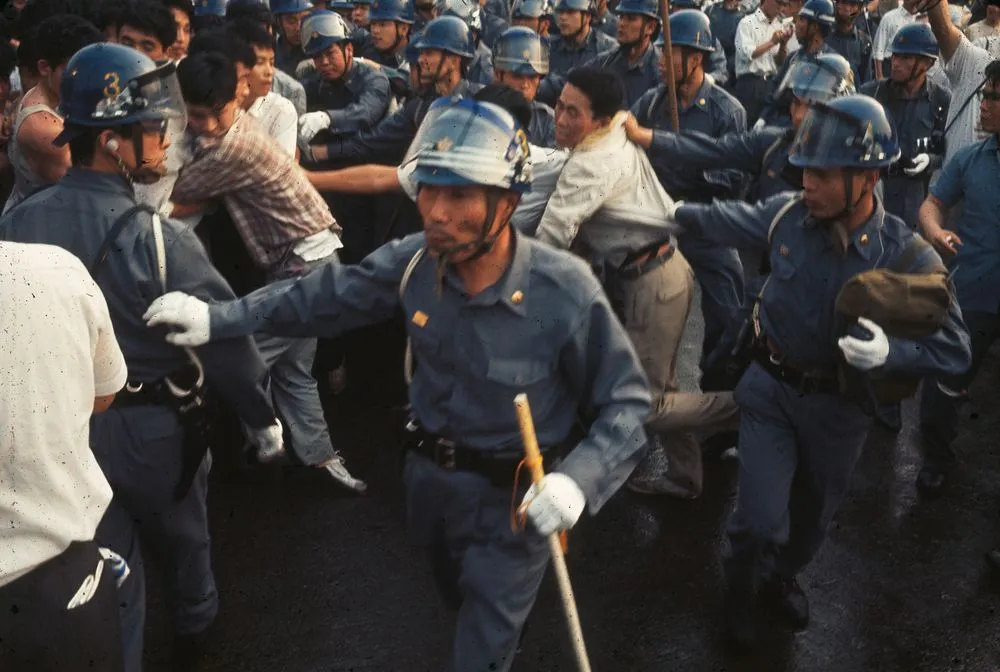 Japan series: student demonstration