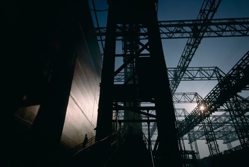 Japan Series: Industrial Area.