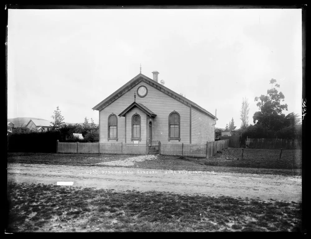 Masonic Hall, Lumsden Record DigitalNZ