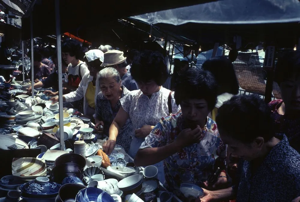Japan Series: street pottery fair
