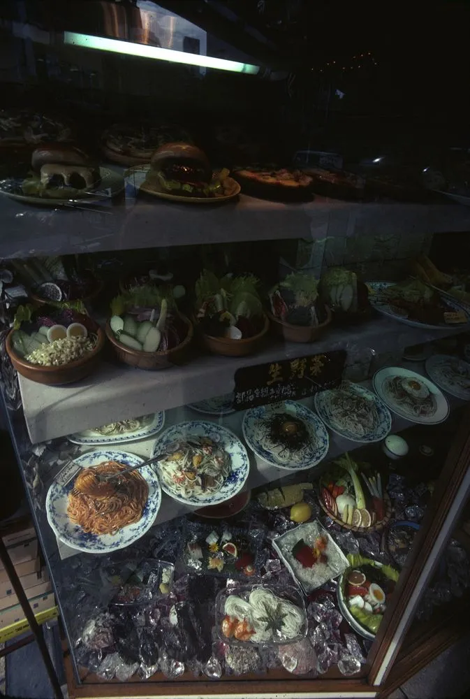 Japan Series: plastic food shop