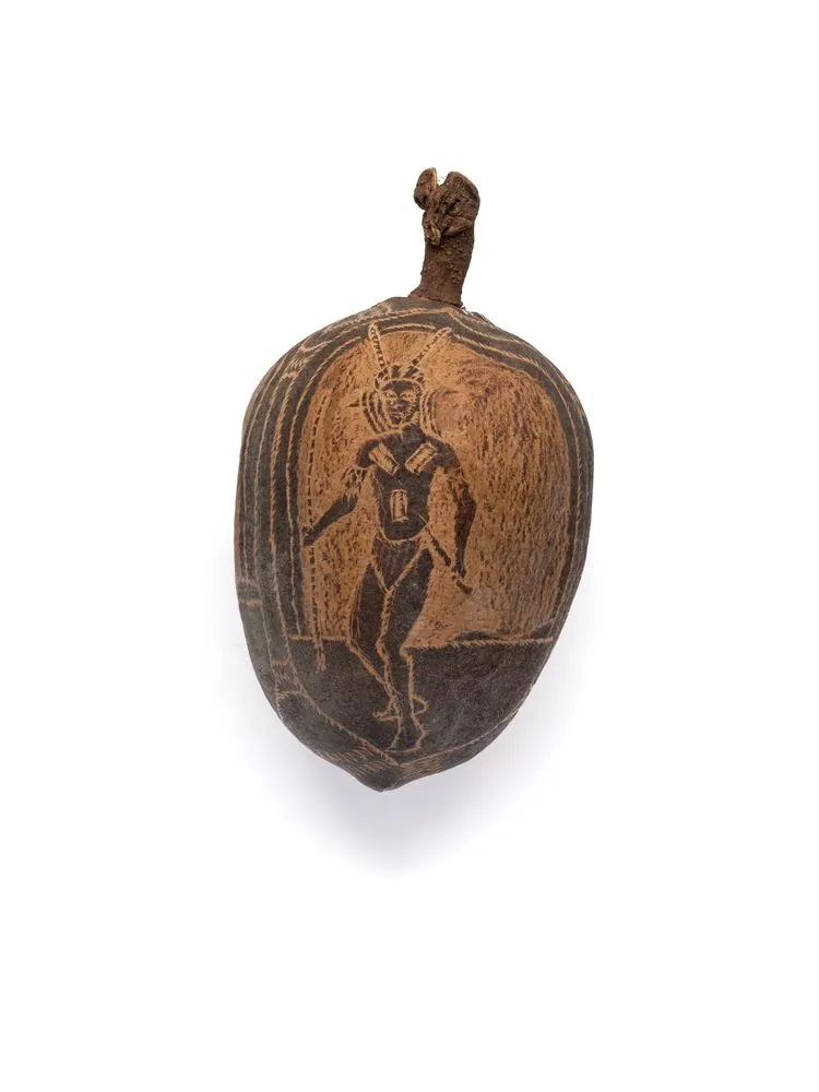 Incised Boab Nut
