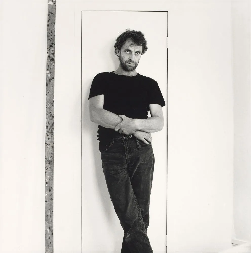 Robert Jesson, Auckland, 1987. From the series: Artists' portraits.