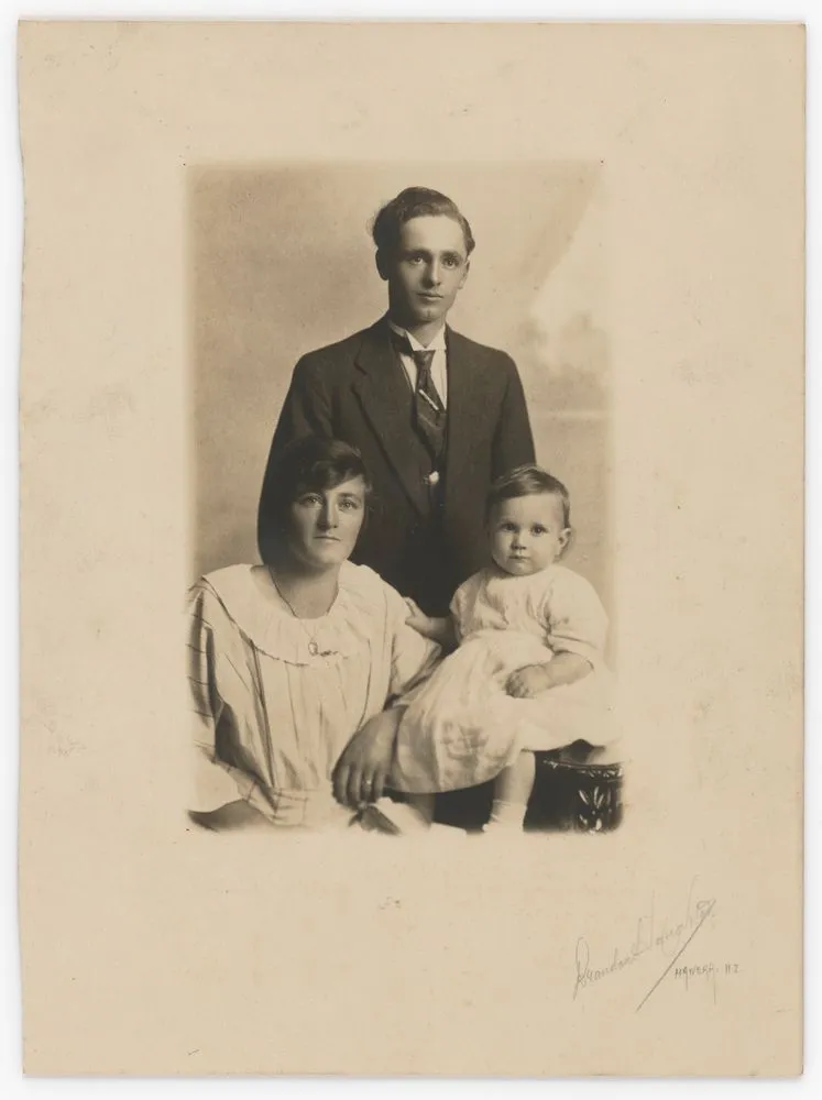 Stephen and Evelyn Eades and their son Gordon