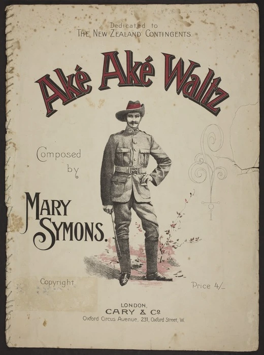 Aké Aké waltz / composed by Mary Symons.