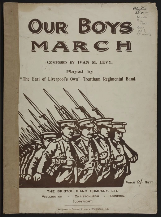 Our boys march / composed by Ivan M. Levy.