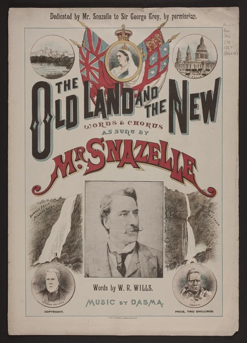 The old land and the new / words by W.R. Wills ; music by Dasma.