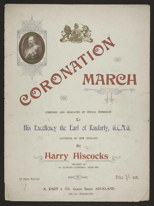 Coronation march / Harry Hiscocks.