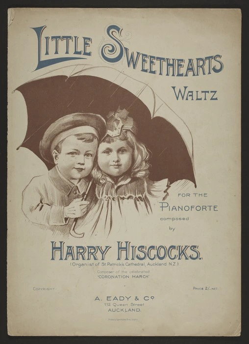Little sweethearts waltz : for the pianoforte / composed by Harry Hiscocks.