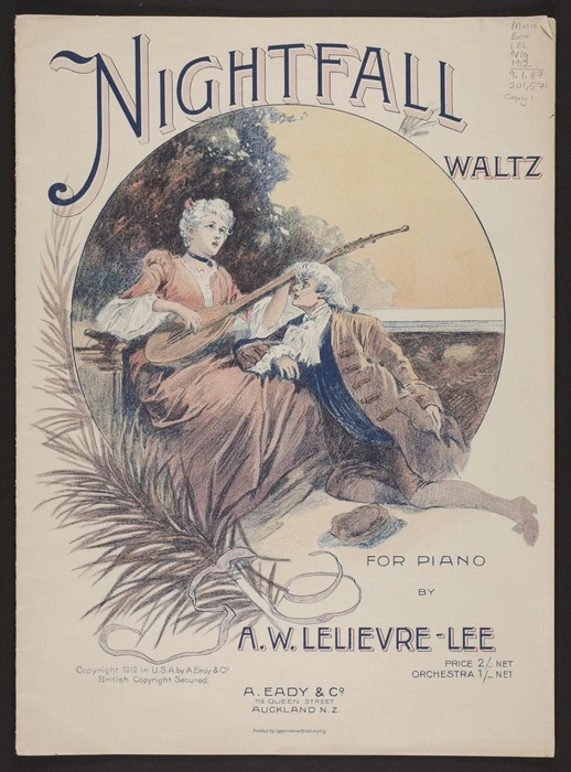 Nightfall waltz / A.W. Lelièvre-Lee.