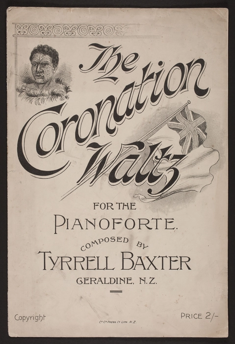 The coronation waltz : for the pianoforte / composed by Tyrrell Baxter.