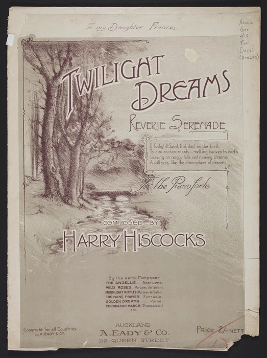 Twilight dreams : reverie serenade / Harry Hiscocks.