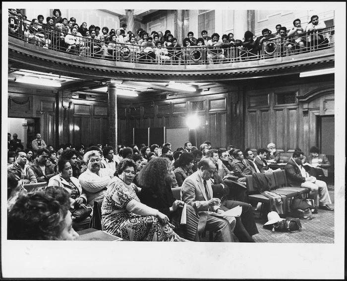 Samoans In Parliament For Proceedings On Citizenship Western Samoa Bill Photograph Taken By 2562